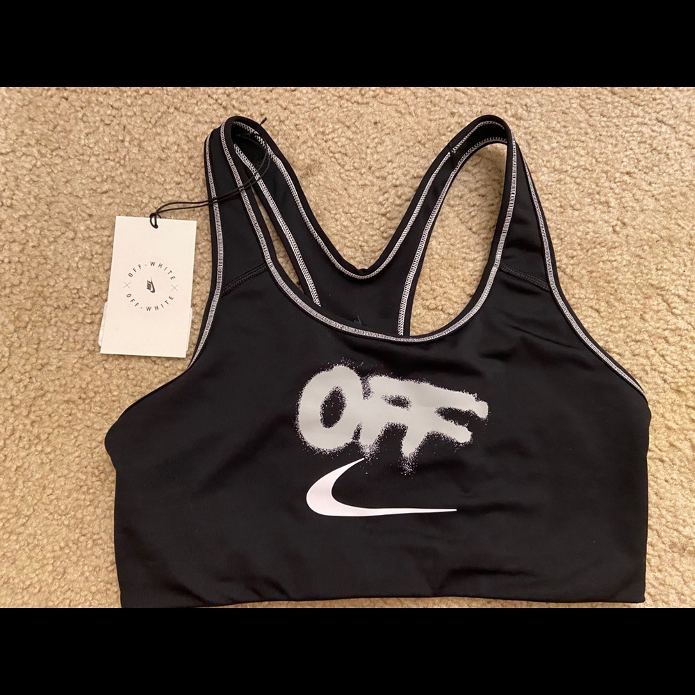 Nike x off white sports Bra